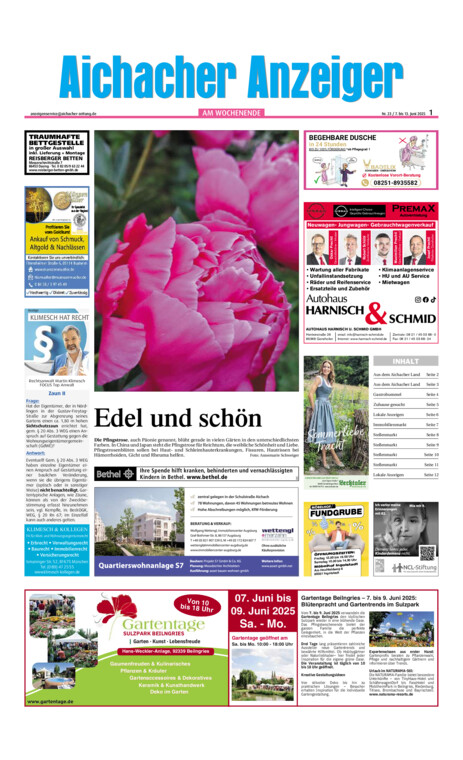 Aichacher Anzeiger vom Samstag, 07.06.2025